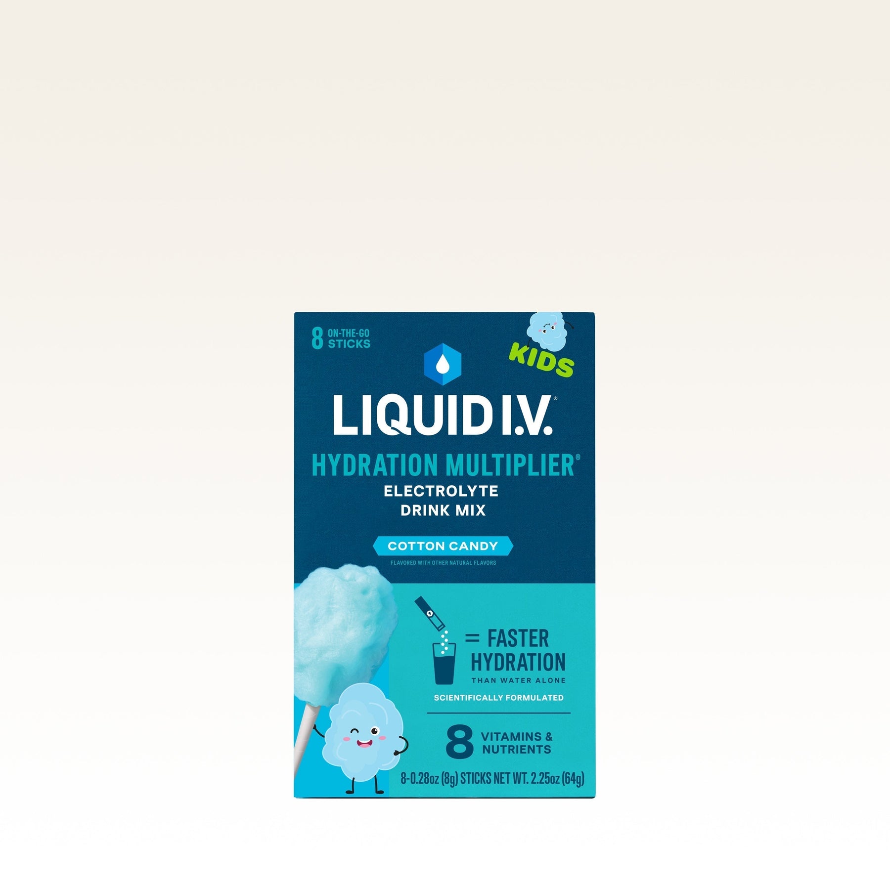 Cotton Candy Hydration Multiplier® For Kids - Playtime Ready