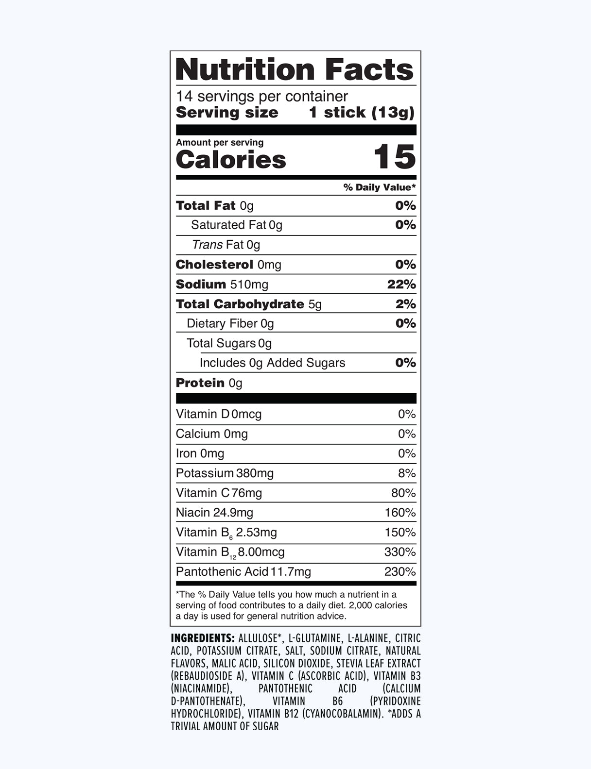 3ct Sugar-Free Sample Pack (LL, WP, GG) - Home Stock